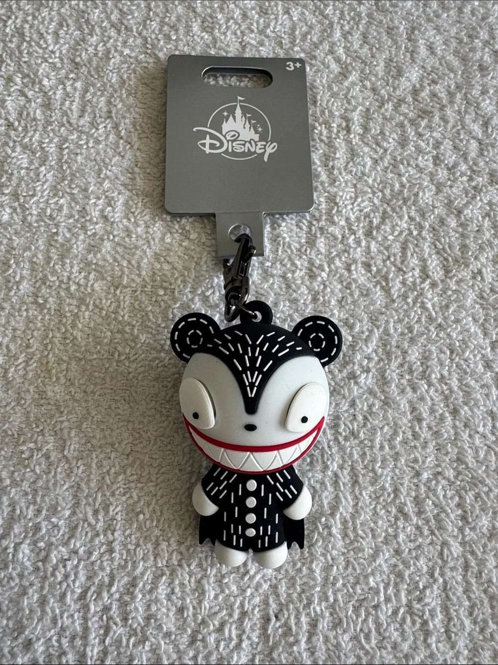 Disney The Nightmare Before Christmas Vampire Scary Teddy Keychain Bag Charm